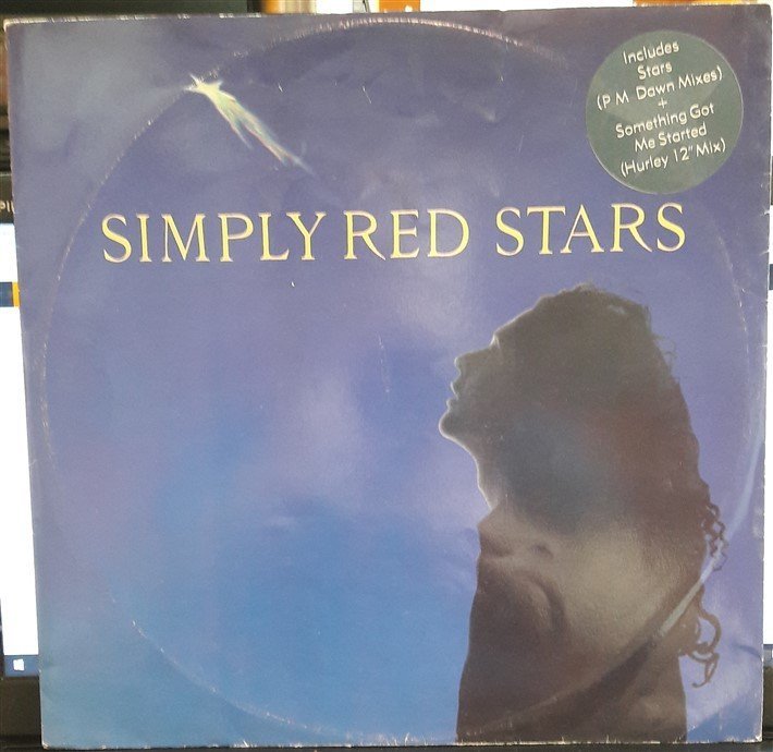 SIMPLY RED - STARS (1991) - 12'' MAXI SINGLE PLAK 2.EL