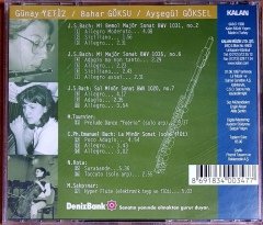 J.S. BACH / GÜNAY YETİZ, BAHAR GÖKSU (1998) KALAN MÜZİK CD 2.EL