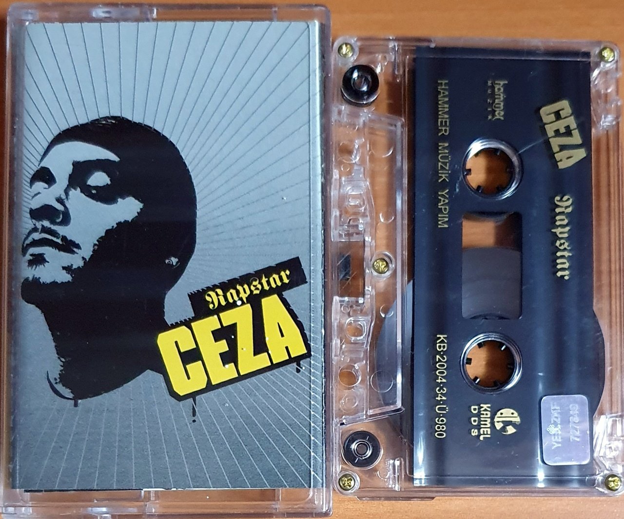 CEZA - RAPSTAR (2004) - KASET HAMMER MÜZİK 2.EL