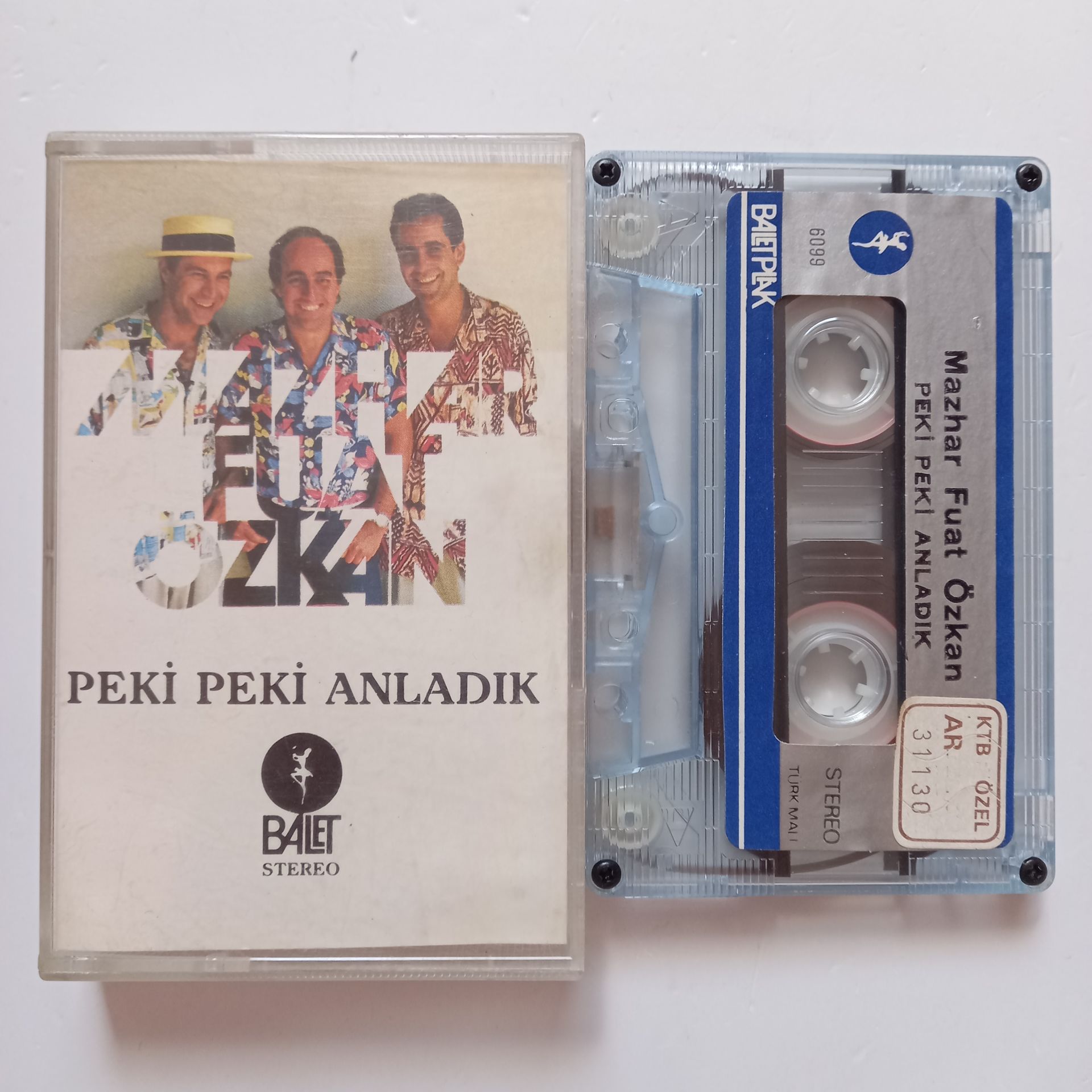 MAZHAR FUAT ÖZKAN - PEKİ PEKİ ANLADIK - KASET 2.EL