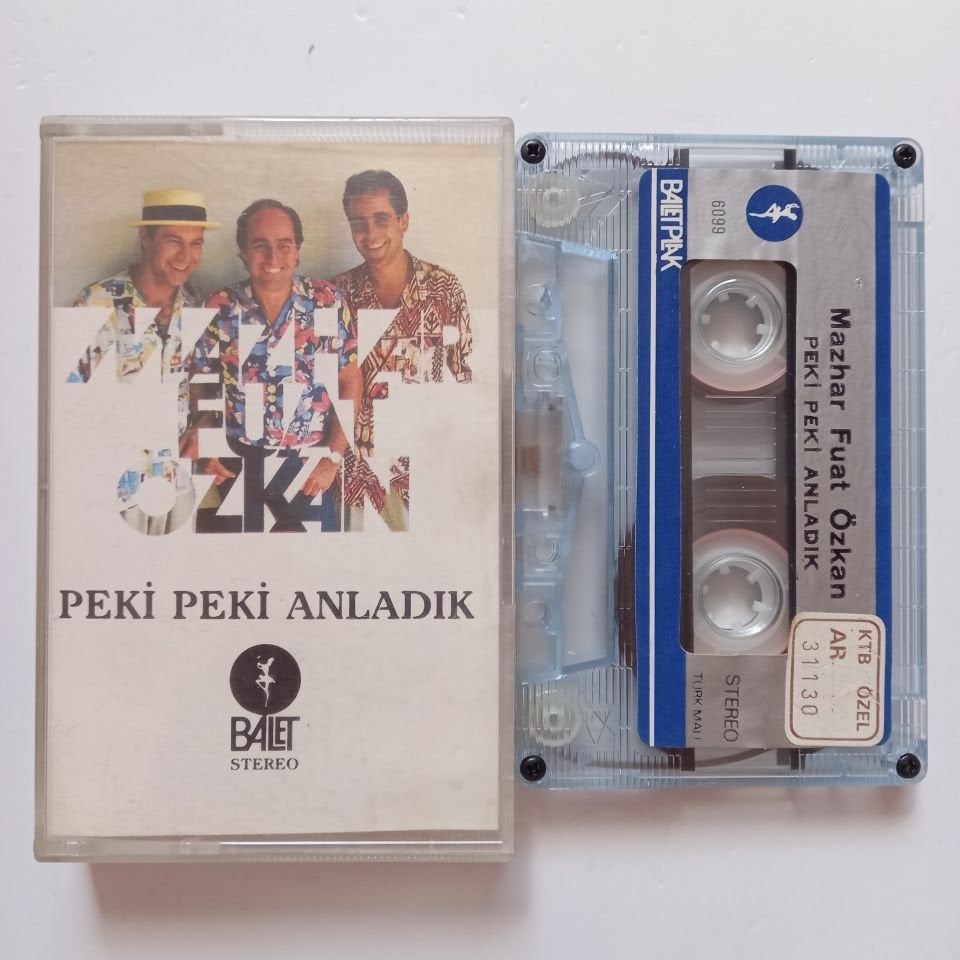 MAZHAR FUAT ÖZKAN - PEKİ PEKİ ANLADIK - KASET 2.EL