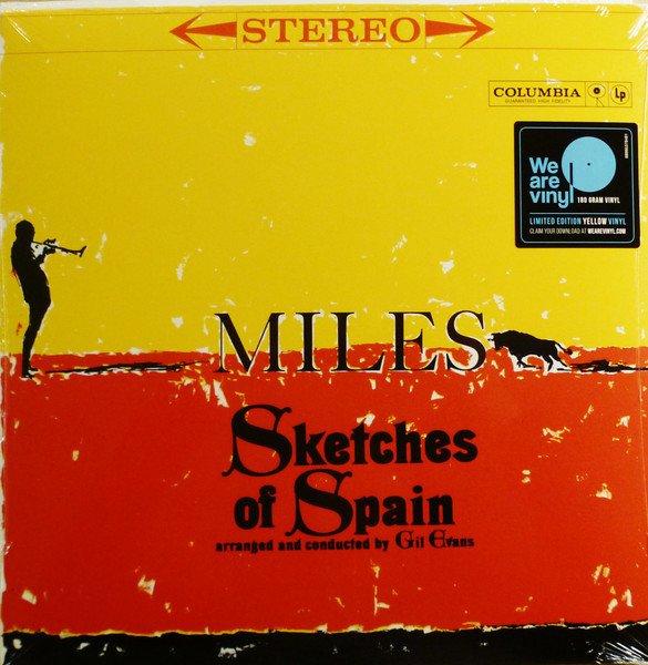 MILES DAVIS – SKETCHES OF SPAIN (1960) - LP 180GR 2016 YELLOW COLOURED EDITION SIFIR PLAK
