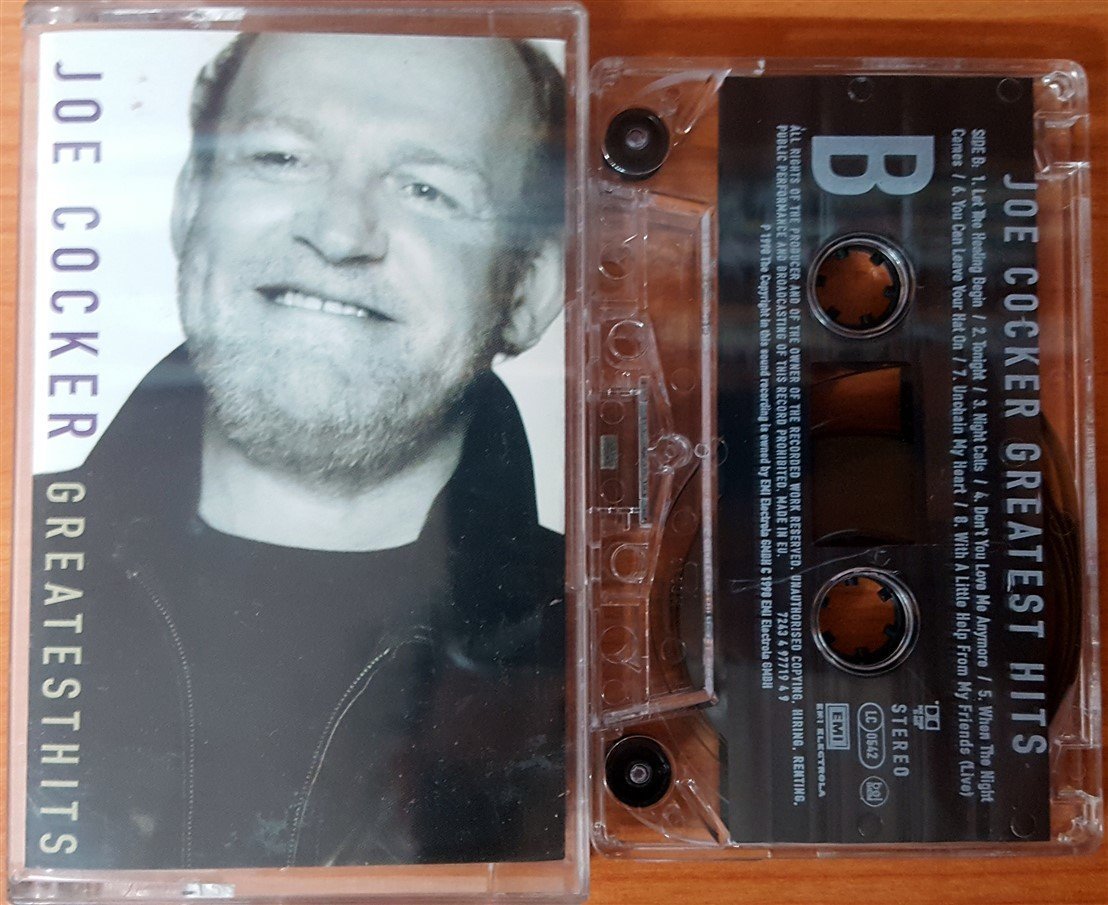 JOE COCKER - GREATEST HITS (1998) CASSETTE MADE IN EU ''USED''