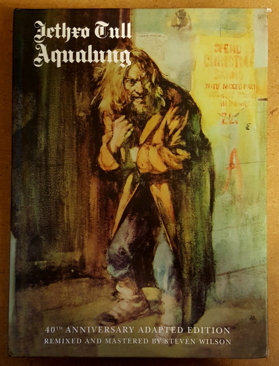 JETHRO TULL AQUALUNG (1971) 2CD + 1DVD 1DVDAUDIO 2016 ADAPTED EDITION BOX STEVEN WILSON 2.EL 2.EL
