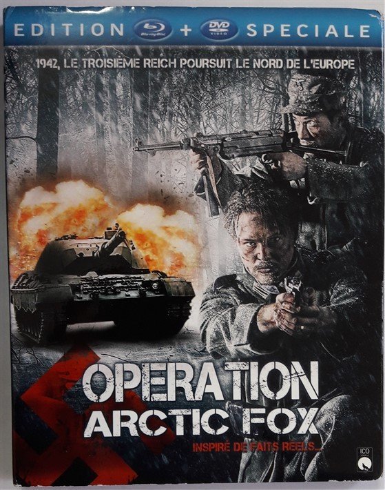 OPERATION ARCTIC FOX - GRÄNSEN - BLU-RAY+DVD 2.EL TR ALTYAZI YOKTUR