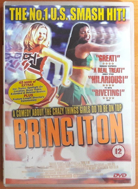 BRING IT ON - KIRSTEN DUNST - DVD 2.EL TR ALTYAZI YOKTUR