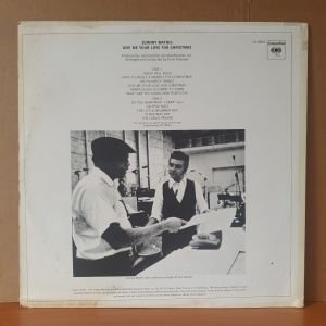 JOHNNY MATHIS - GIVE ME YOUR LOVE FOR CHRISTMAS - LP 2.EL PLAK