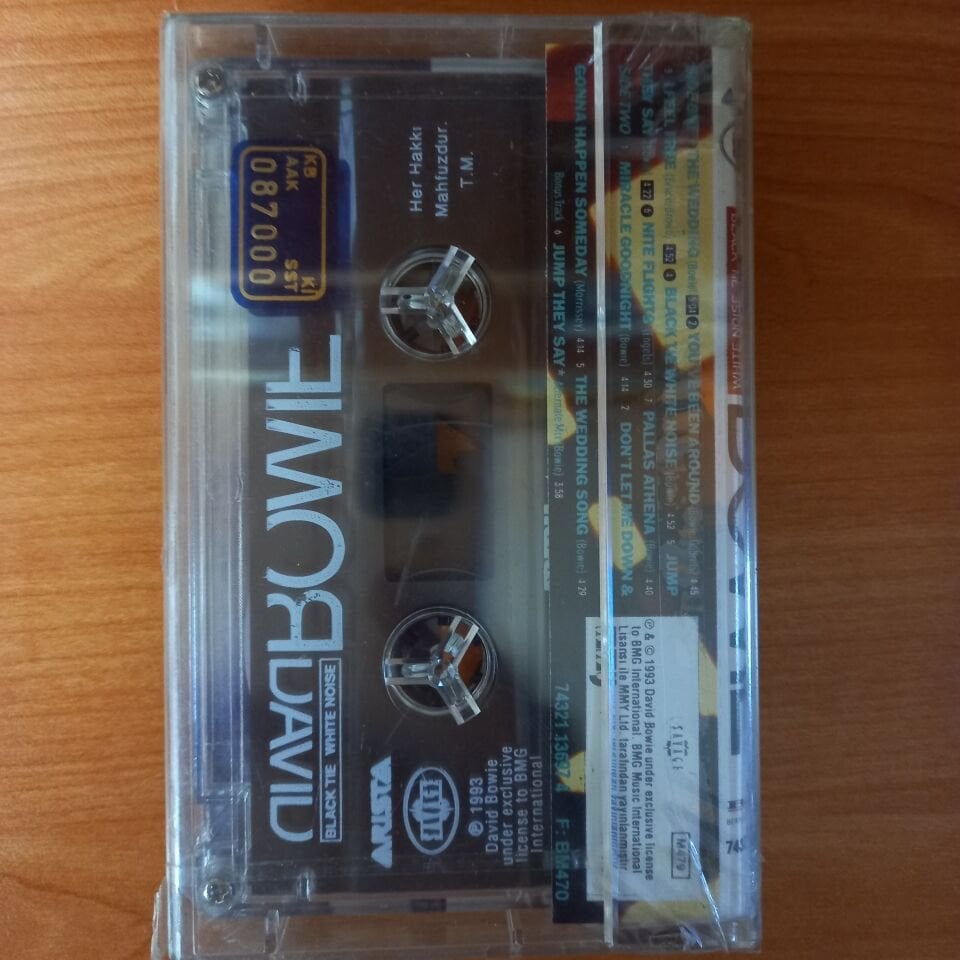 DAVID BOWIE - BLACK TIE WHITE NOISE (1993) - KASET SIFIR