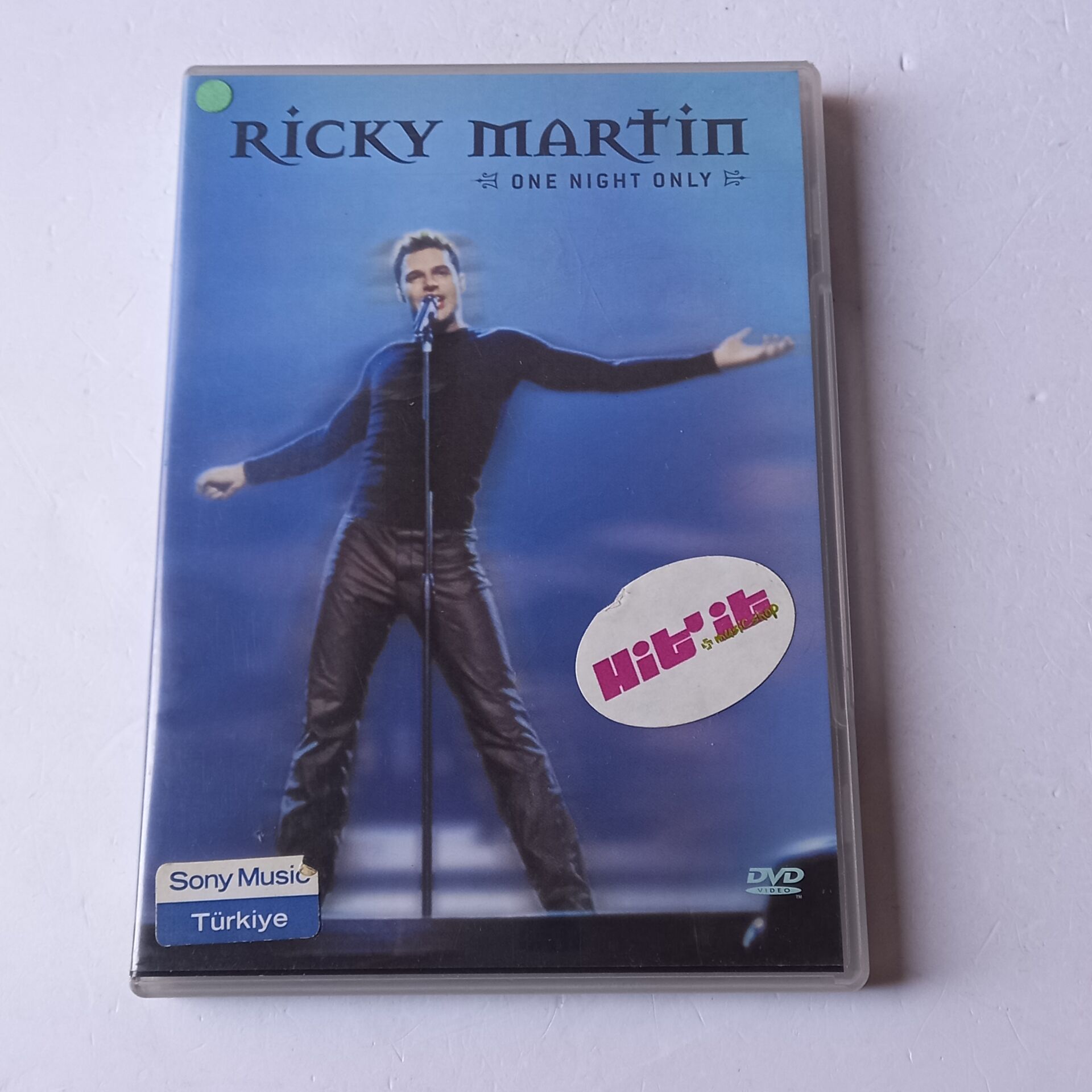 RICKY MARTIN - ONE NIGHT ONLY - DVD 2.EL