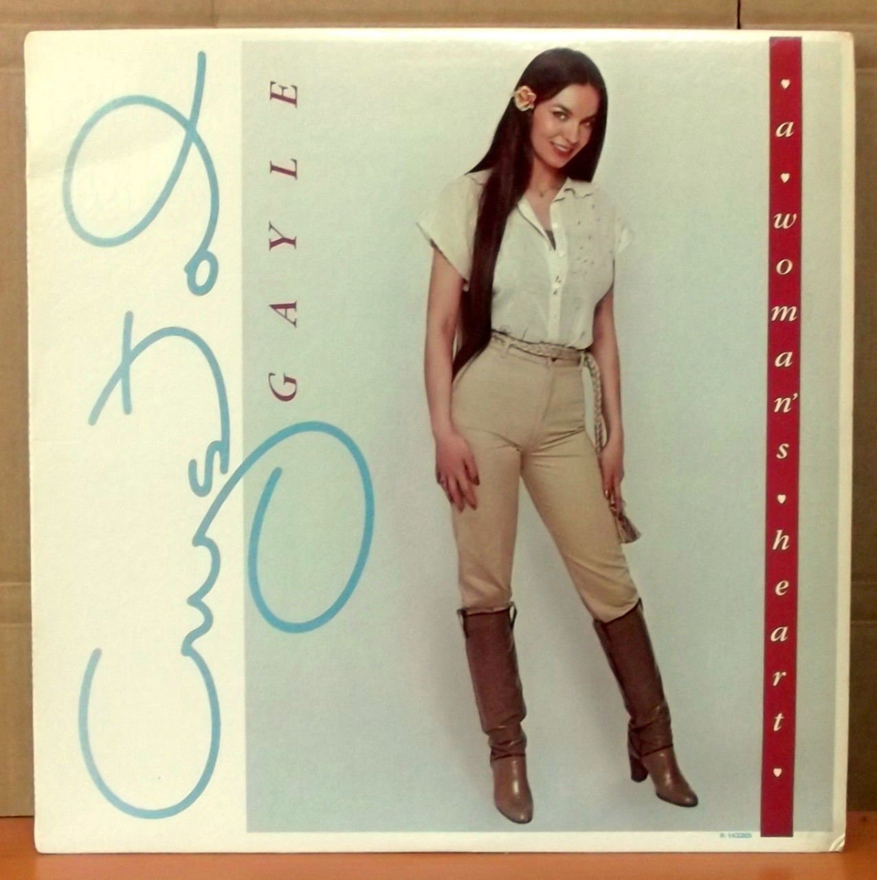 CRYSTAL GAYLE - A WOMAN'S HEART - LP 2.EL