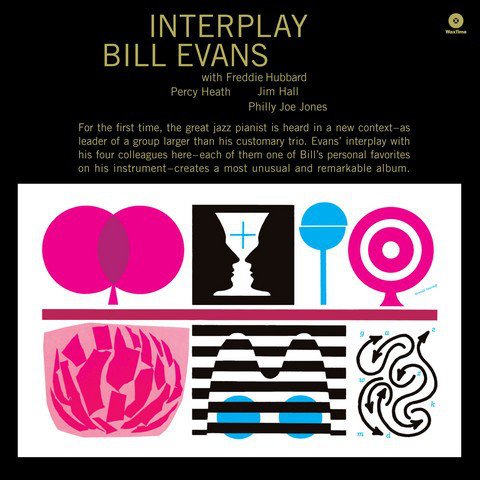BILL EVANS - INTERPLAY (1962) - LP 180GR 2014 EDITION SIFIR PLAK