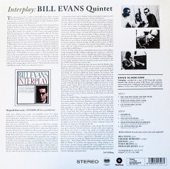 BILL EVANS - INTERPLAY (1962) - LP 180GR 2014 EDITION SIFIR PLAK