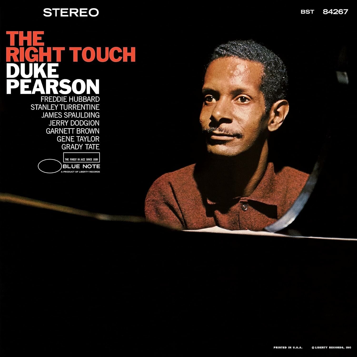 DUKE PEARSON - THE RIGHT TOUCH (1967) - LP BLUE NOTE TONE POET SERIES 180GR 2023 EDITION SIFIR PLAK