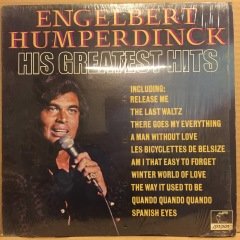 ENGELBERT HUMPERDINCK - HIS GREATEST HITS (1974) - LP 2.EL PLAK