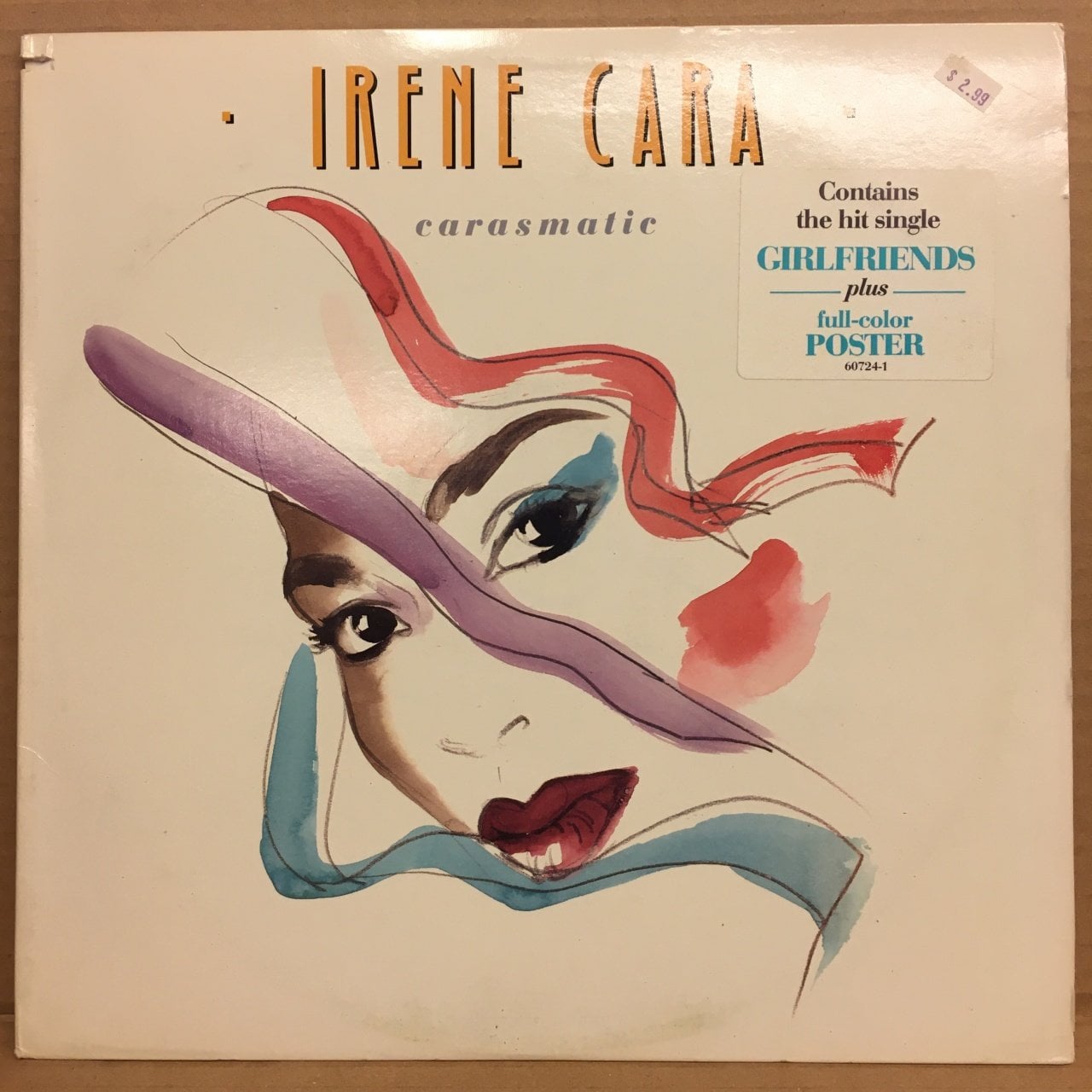 IRENE CARA - CARASMATIC (1987) 2.EL PLAK