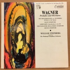 WAGNER PRELUDES & OVERTURES WILLIAM STEINBERG 2.EL PLAK