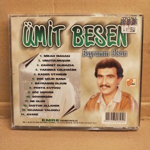 ÜMİT BESEN - BAYRAMIN OLSUN (1996) EMRE GRAFSON CD 2.EL