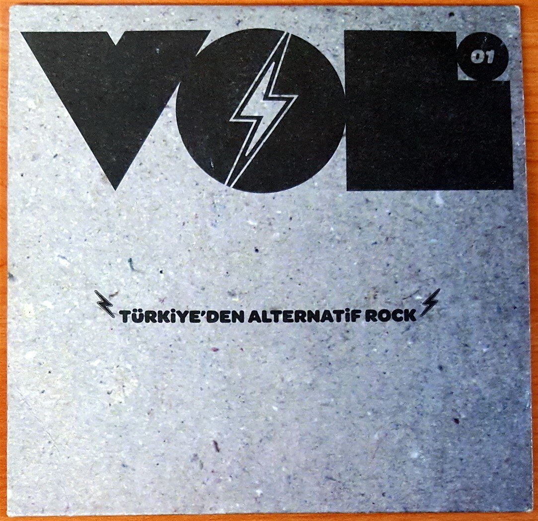 TÜRKİYE'DEN ALTERNATİF ROCK VOL 01 PROMO CD 2.EL