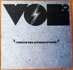 TÜRKİYE'DEN ALTERNATİF ROCK VOL 01 PROMO CD 2.EL