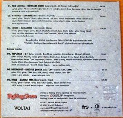 TÜRKİYE'DEN ALTERNATİF ROCK VOL 01 PROMO CD 2.EL