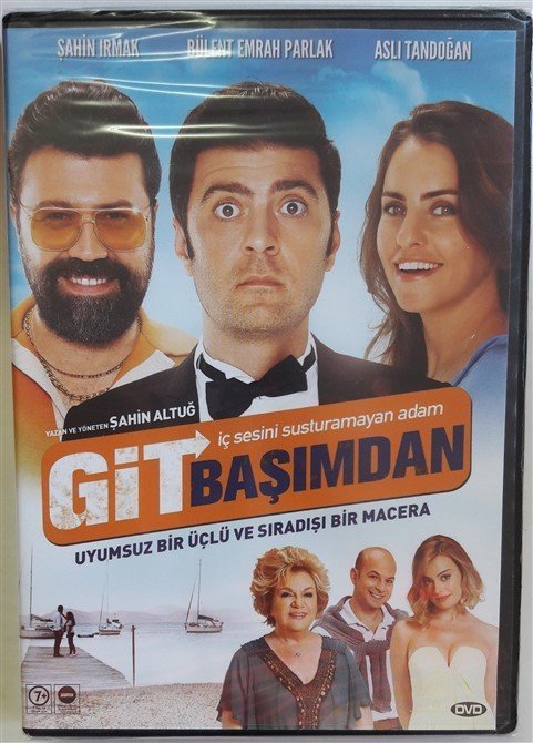 GİT BAŞIMDAN - ŞAHİN IRMAK - BÜLENT EMRAH PARLAK - ŞAHİN ALTUĞ - DVD SIFIR