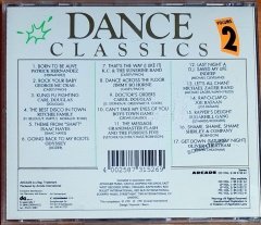 DANCE CLASSICS VOLUME 2 / PATRICK HERNANDEZ, INDEEP, CARL DOUGLAS, SUGARHILL GANG (1991) - CD ARCADE 2.EL