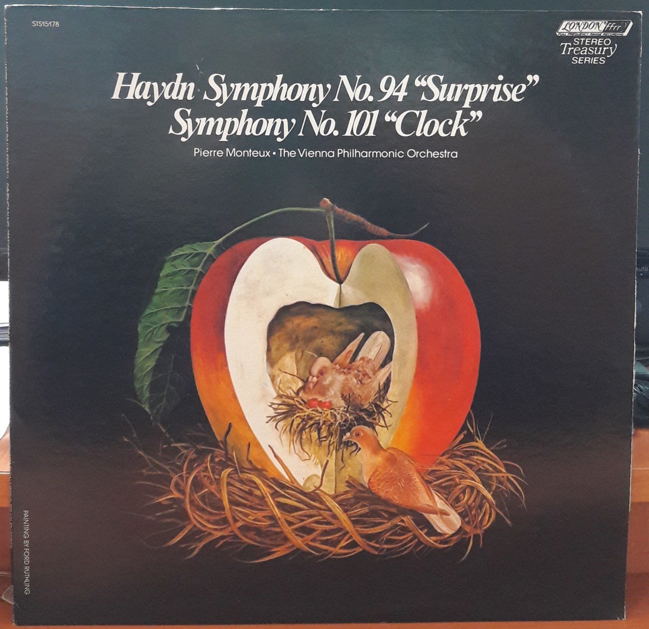 HAYDN: SYMPHONY NO.94 & 101, THE VIENNA PHILHARMONIC ORCHESTRA, PIERRE MONTEUX (1970) - PLAK 2.EL