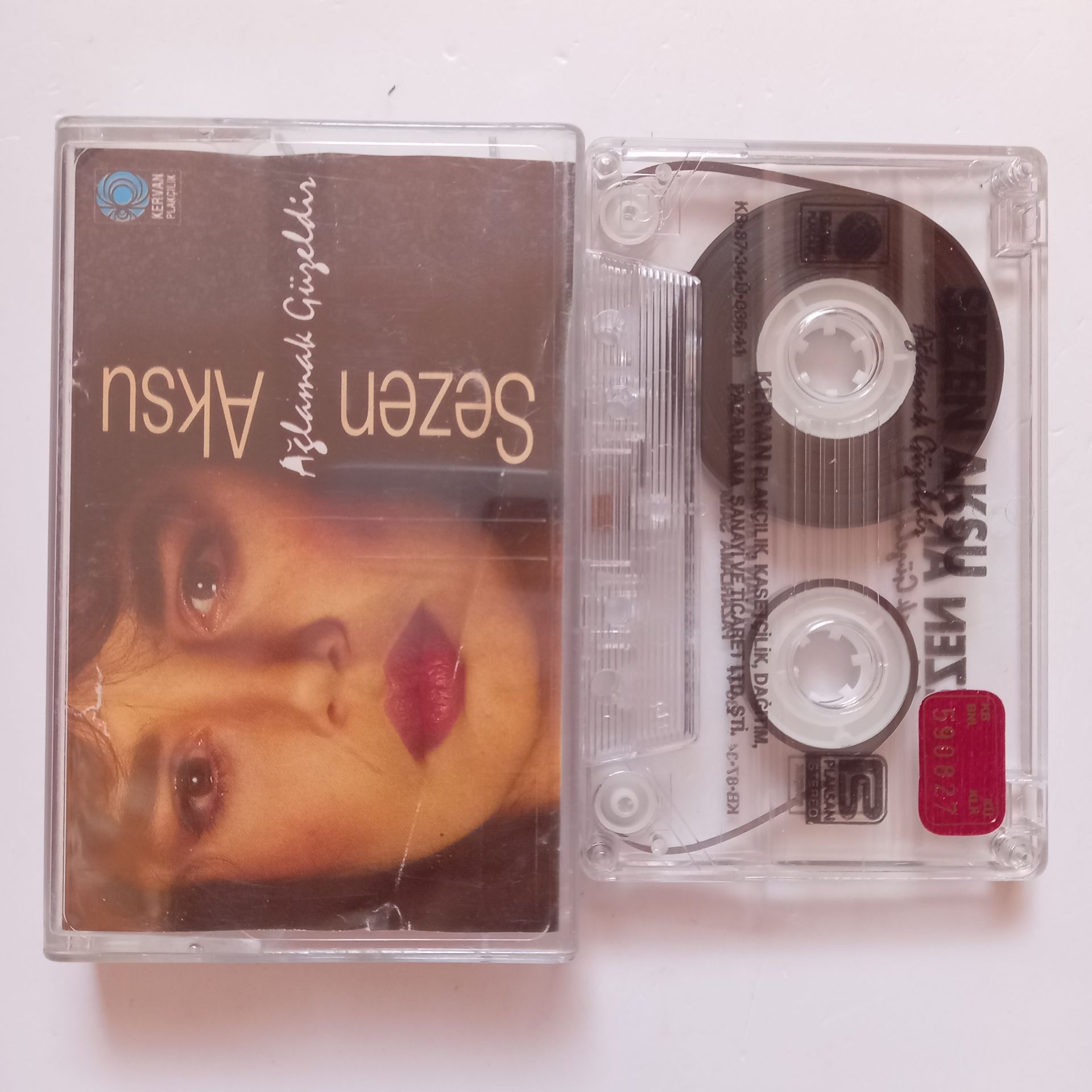 SEZEN AKSU - AĞLAMAK GÜZELDİR (1987) - KASET 2.EL