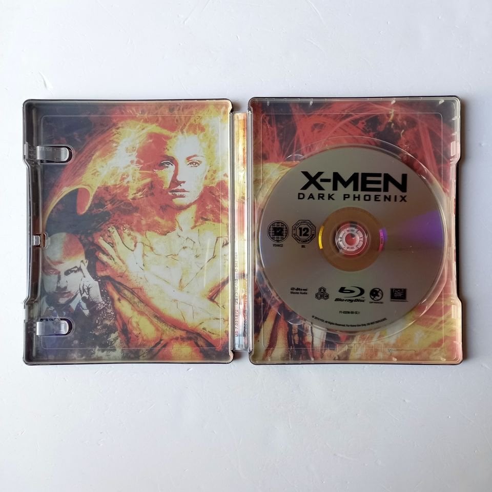 X-MEN: DARK PHOENIX - JAMES MCAVOY, MICHAEL FASSBENDER, JENNIFER LAWRENCE - YÖN.: SIMON KINBERG - BLU-RAY STEELBOOK METAL KUTU 2.EL TÜRKÇE ALTYAZI YOKTUR