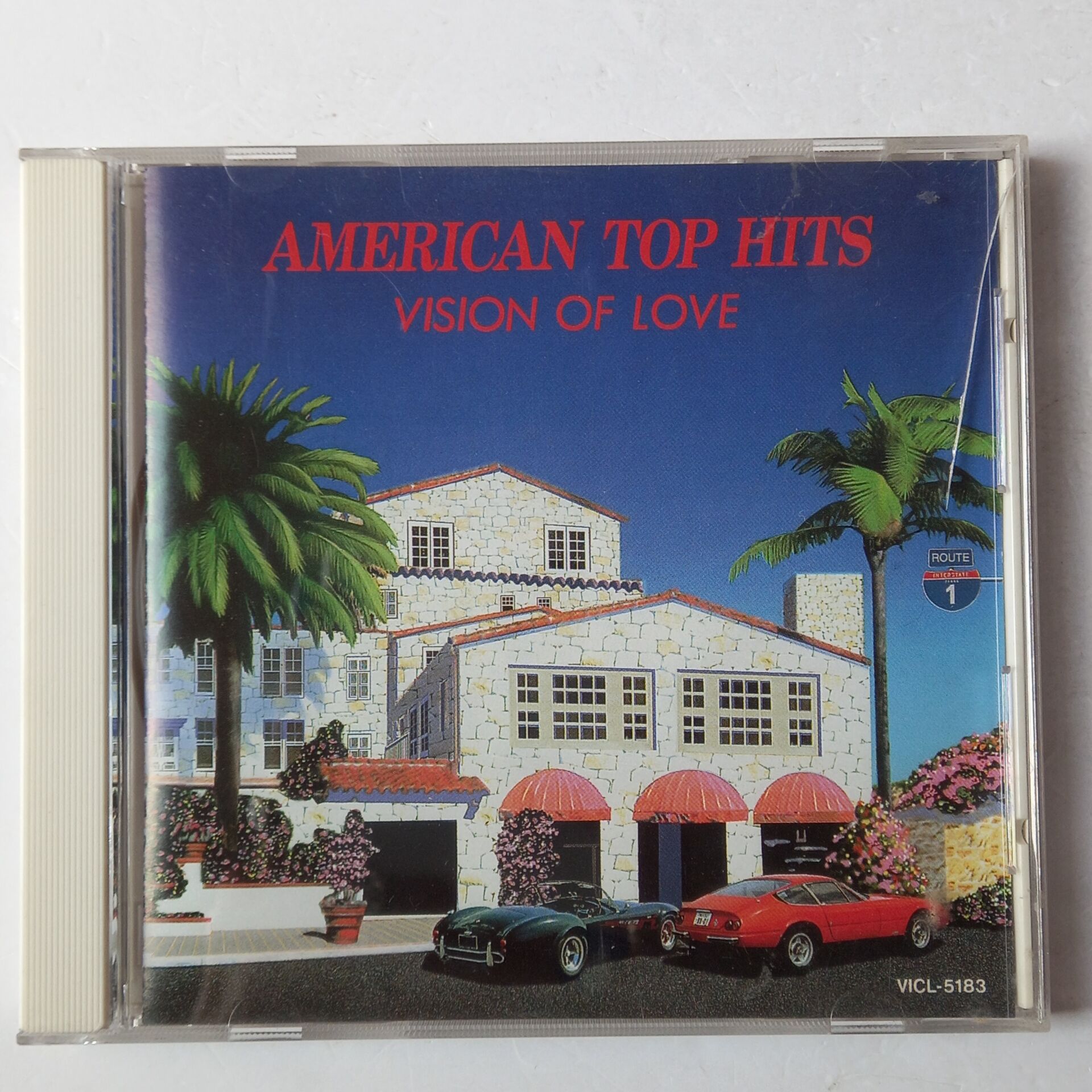 VARIOUS - AMERICAN TOP HITS ROUTE 1 / VISION OF LOVE (1992) - CD 2.EL