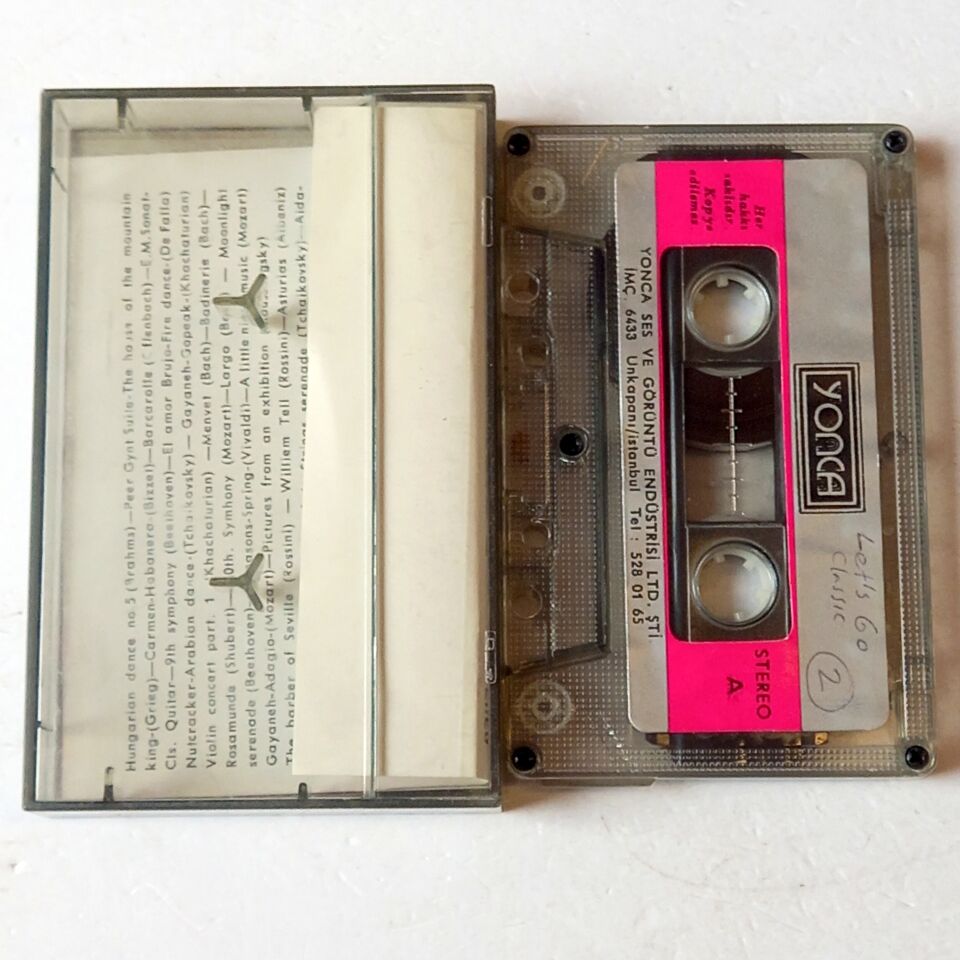 TOM BLACKSTONE (TUĞRUL KARATAŞ) – LET'S GO CLASSIC 2 (1983) - KASET 2.EL