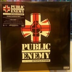 PUBLIC ENEMY LIVE FROM METROPOLIS STUDIOS 2LP SF