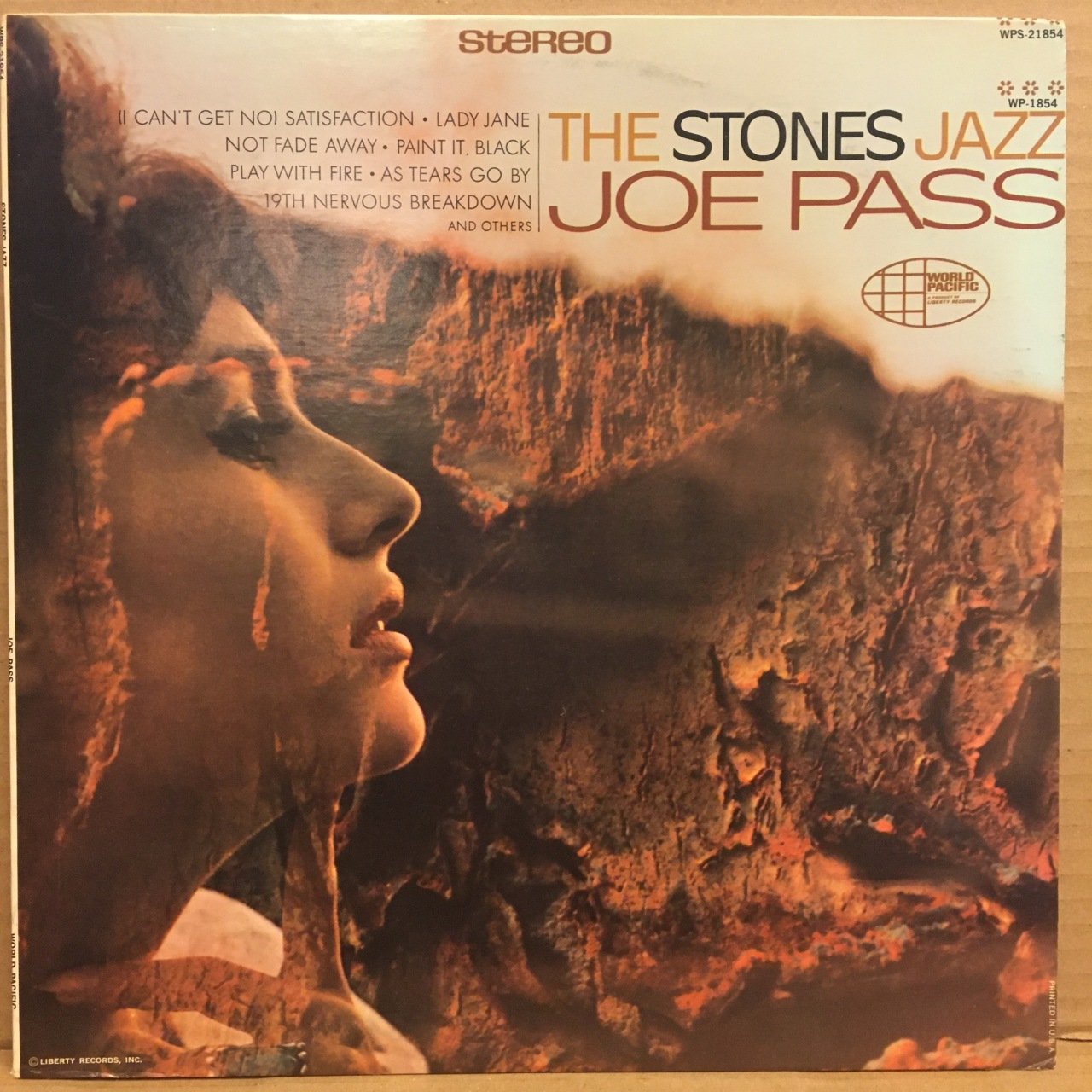 JOE PASS - THE STONES JAZZ 1967 2.EL PLAK