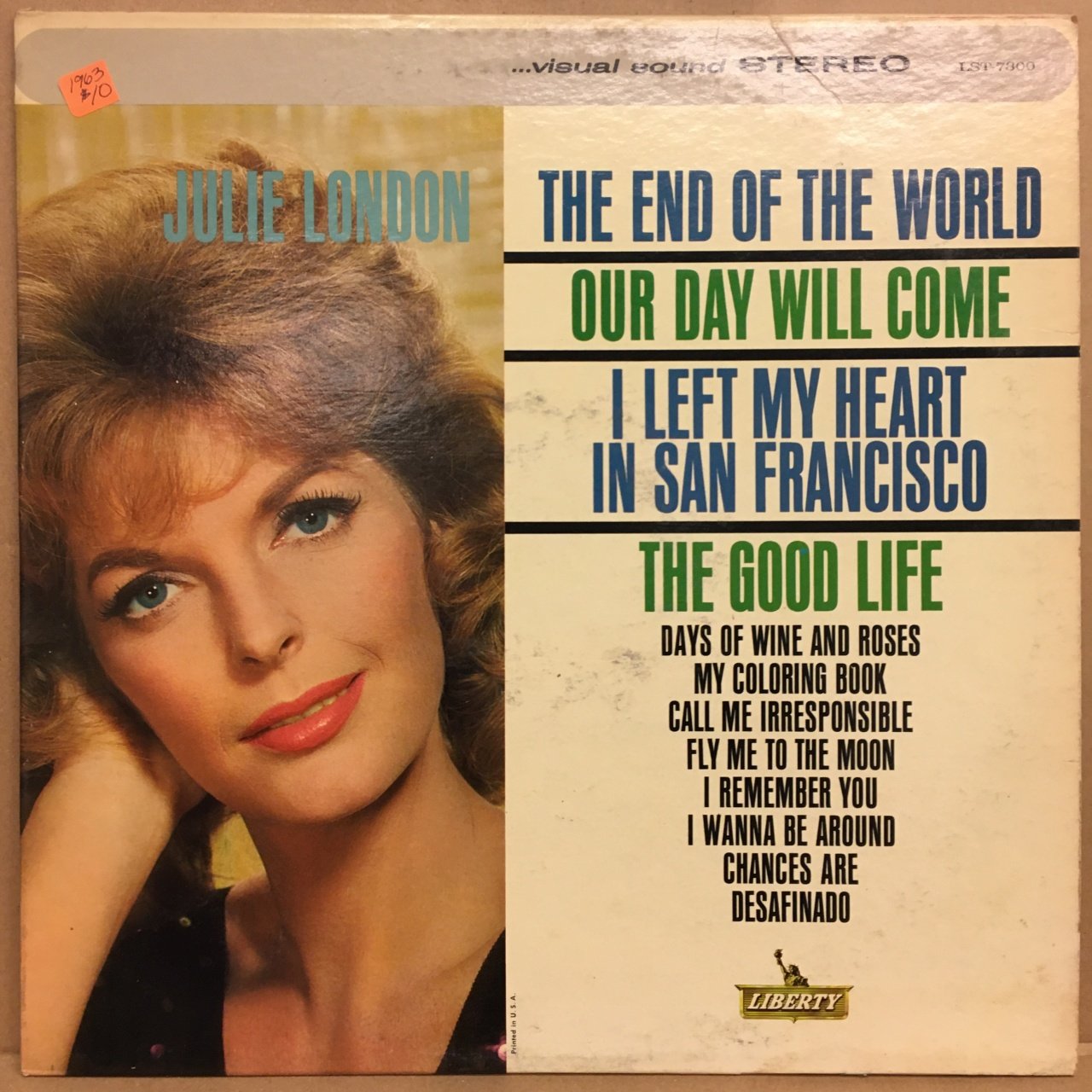 JULIE LONDON - THE GOOD LIFE 2.EL PLAK