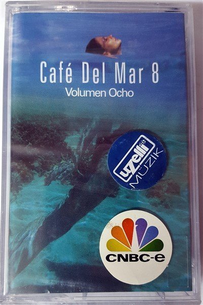 CAFE DEL MAR 8 - VOLUMEN OCHO (2001) CASSETTE MADE IN TURKEY ''NEW''