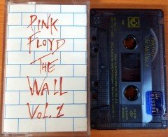 PINK FLOYD - THE WALL VOL 1 CASSETTE MADE IN TURKEY ''USED''