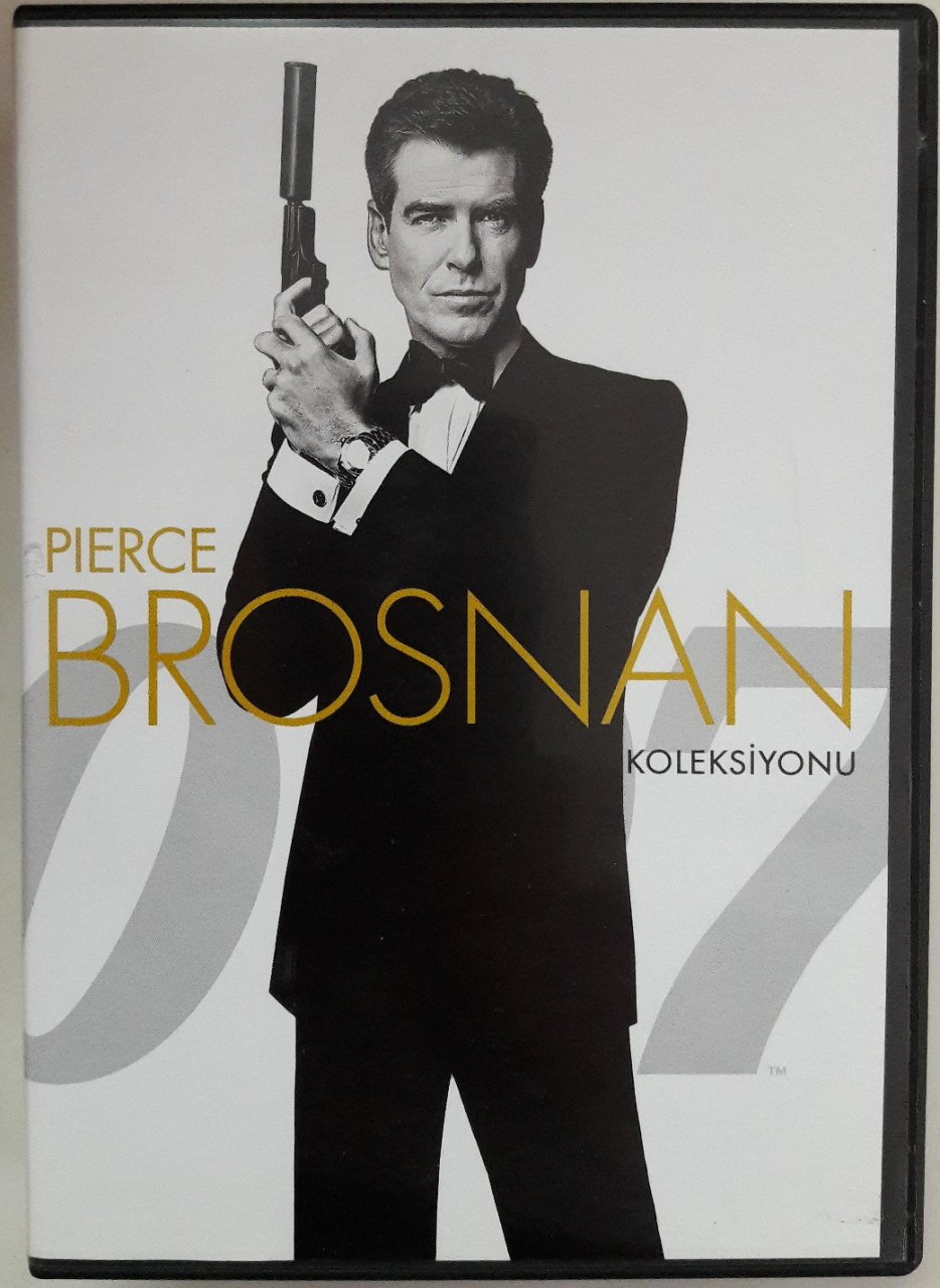 PIERCE BROSNAN 007 JAMES BOND KOLEKSİYONU GOLDENEYE, TOMORROW NEVER DIES, WORLD IS NOT ENOUGH, DIE ANOTHER DAY - 4DVD 2.EL