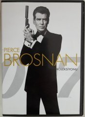 PIERCE BROSNAN 007 JAMES BOND KOLEKSİYONU GOLDENEYE, TOMORROW NEVER DIES, WORLD IS NOT ENOUGH, DIE ANOTHER DAY - 4DVD 2.EL