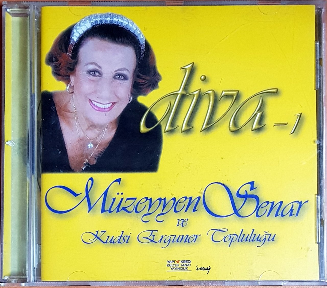 MÜZEYYEN SENAR VE KUDSİ ERGUNER TOPLULUĞU - DİVA 1 (1998) - YAPI KREDİ CD 2.EL