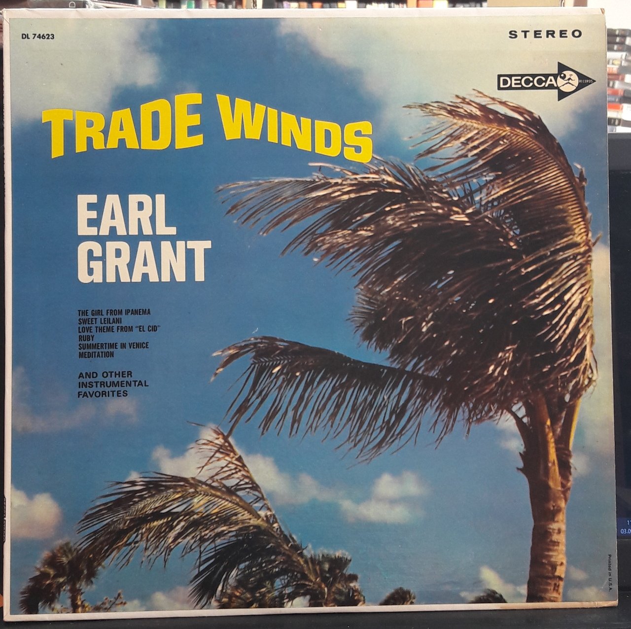 EARL GRANT - TRADE WINDS - PLAK 2.EL