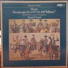 HAYDN: SYMPHONY NO.99 & 100, THE PHILHARMONIA HUNGARICA, ANTAL DORATI (1977) - PLAK 2.EL