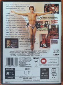 The PEOPLE vs. LARRY FLYNT - WOODY HARRELSON - EDWARD NORTON - MILOS FORMAN - DVD 2.EL TR ALTYAZI YOKTUR