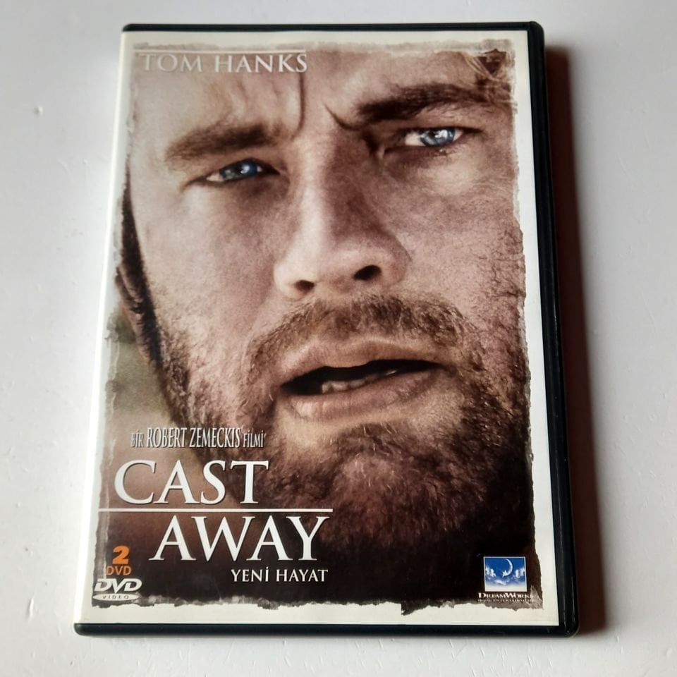 CAST AWAY / YENİ HAYAT - TOM HANKS, HELEN HUNT - YÖN.: ROBERT ZEMECKIS - 2DVD 2.EL