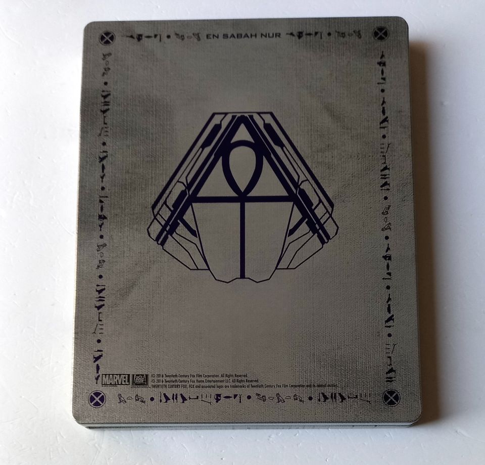 X-MEN: APOCALYPSE - JAMES MCAVOY, MICHAEL FASSBENDER, JENNIFER LAWRENCE - YÖN.: BRYAN SINGER - BLU-RAY STEELBOOK METAL KUTU 2.EL