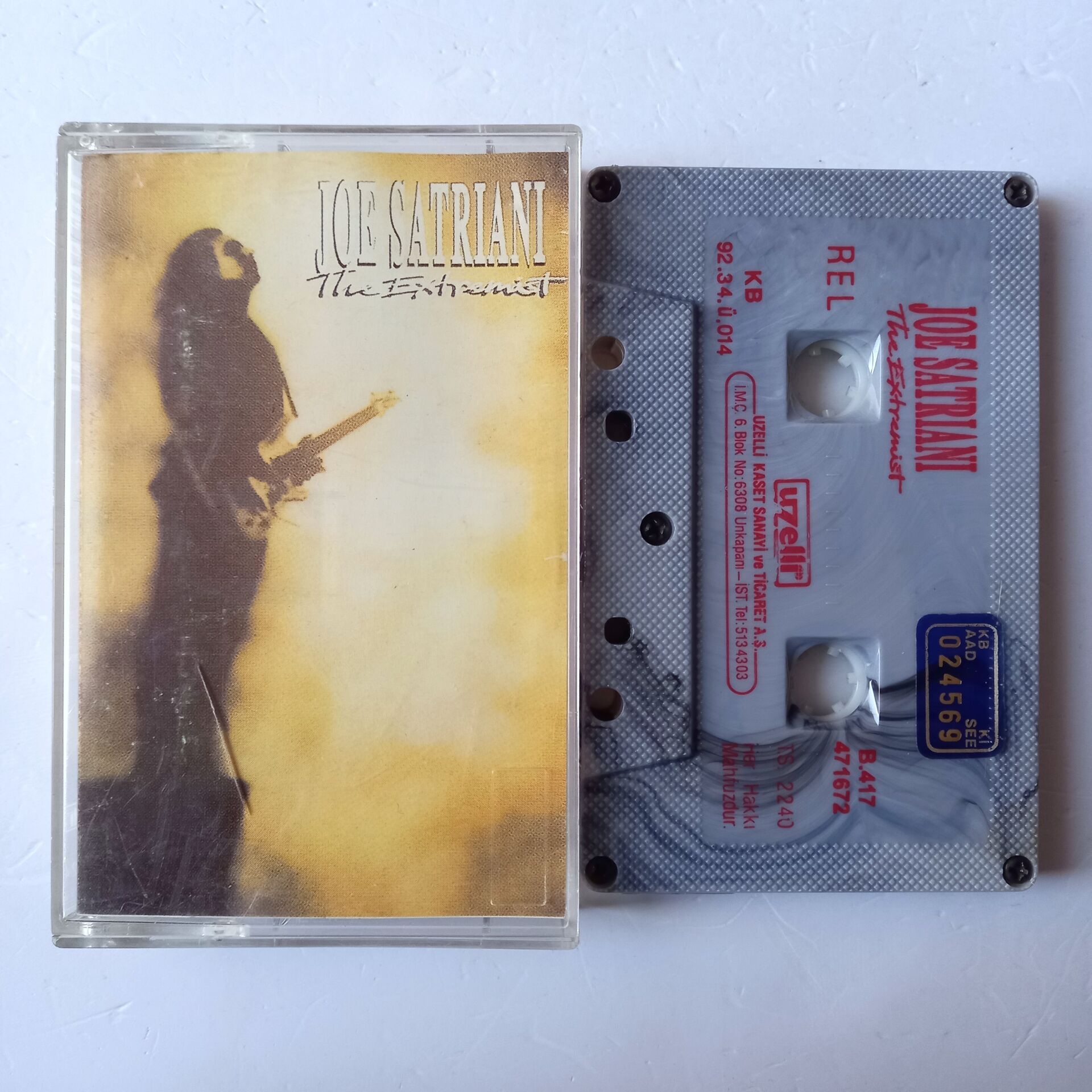JOE SATRIANI – THE EXTREMIST (1992) - KASET 2.EL