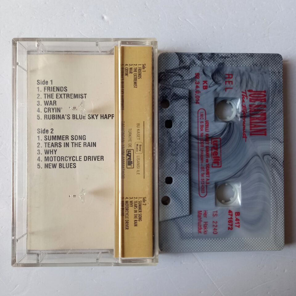JOE SATRIANI – THE EXTREMIST (1992) - KASET 2.EL