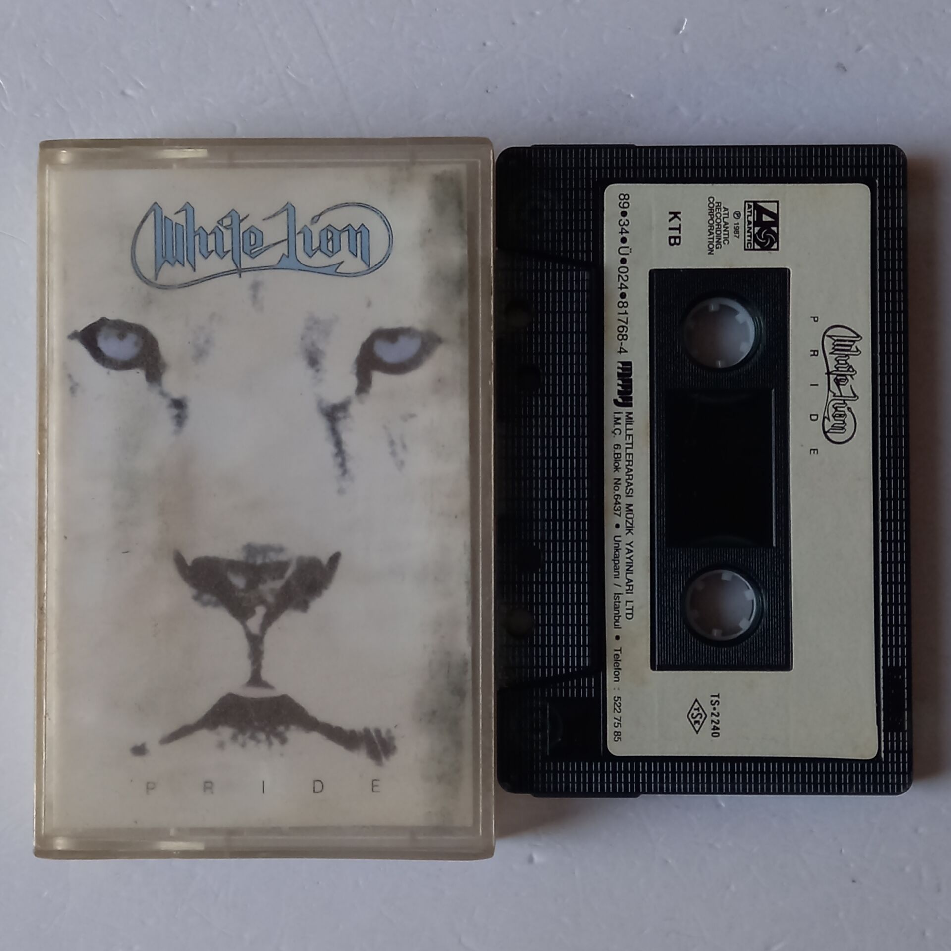 WHITE LION - PRIDE (1989) - KASET 2.EL