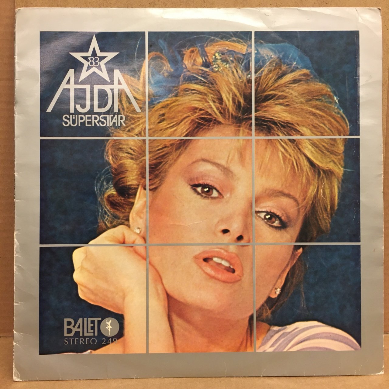 AJDA PEKKAN - SÜPER STAR '83 RENKLİ 2.EL PLAK