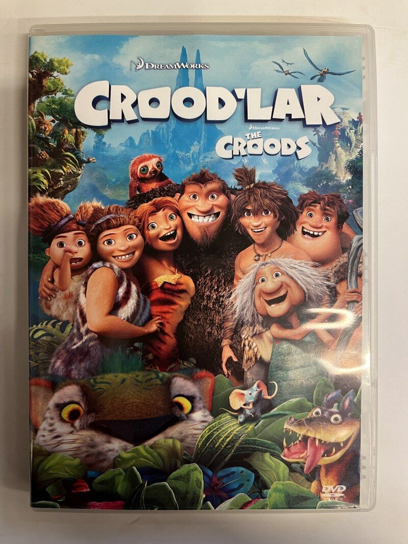 THE CROODS - CROOD'LAR - ANİMASYON - DVD 2.EL