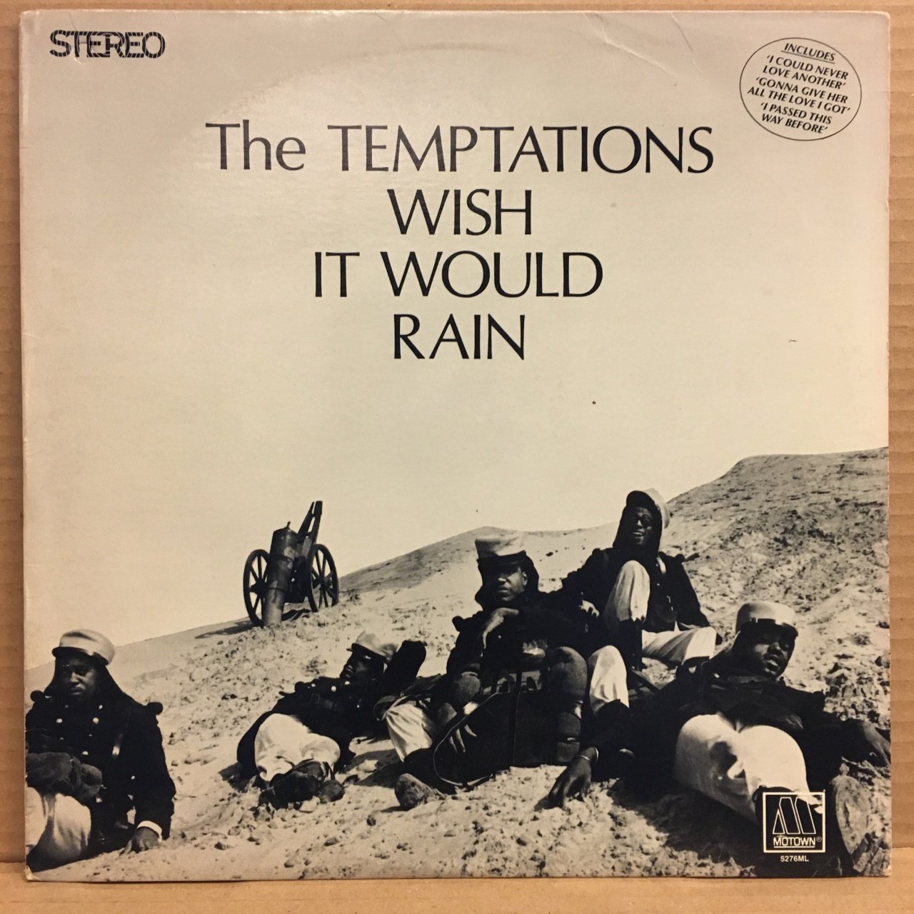 TEMPTATIONS - WISH IT WOULD RAIN (1968) REISSUE 2.EL PLAK